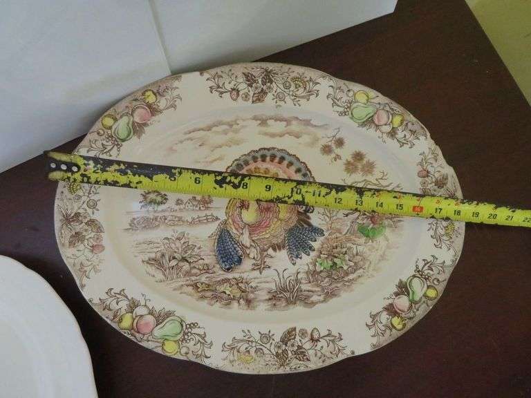 Two large serving platters image