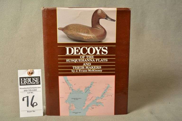 Book "DECOYS OF THE SUSQUEHANNA FLATS AND THEIR MAKERS" by J. Evans McKinney image
