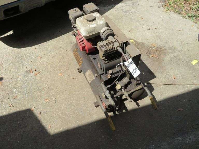 EMGLO Gas Powered Air Compressor, HONDA 5.5hp engine, no information on operating condition image