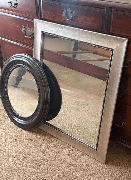 2 Framed mirrors image