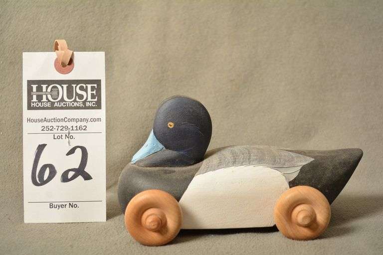 Scaup Drake wheeled toy by Brother Gaskill image