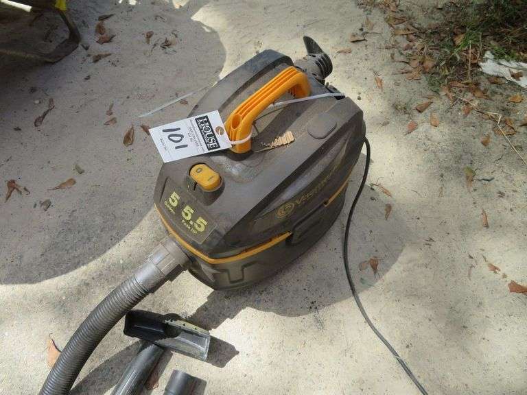 VACMASTER PROFESSIONAL 5.5hp Shop Vac with attachments, works image
