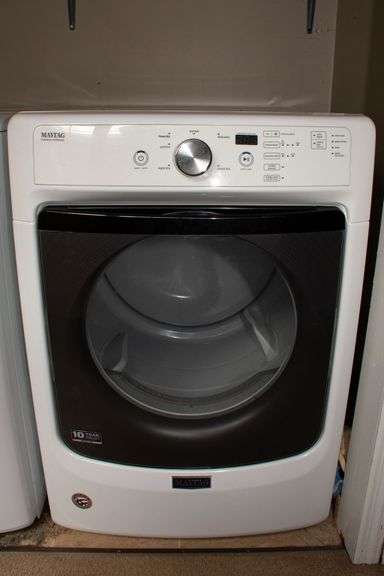 MAYTAG Commercial ELECTRIC Front Load Dryer, approx. 38"T x 27"W x 30"D image
