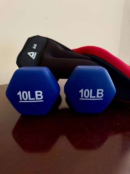 Hand and Ankle Weights (2) 5 lb and (2) 10 lb. image