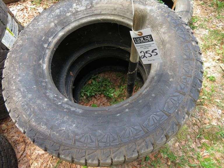 2 Used Tires with good tread, FALKEN LT325/65R18 image