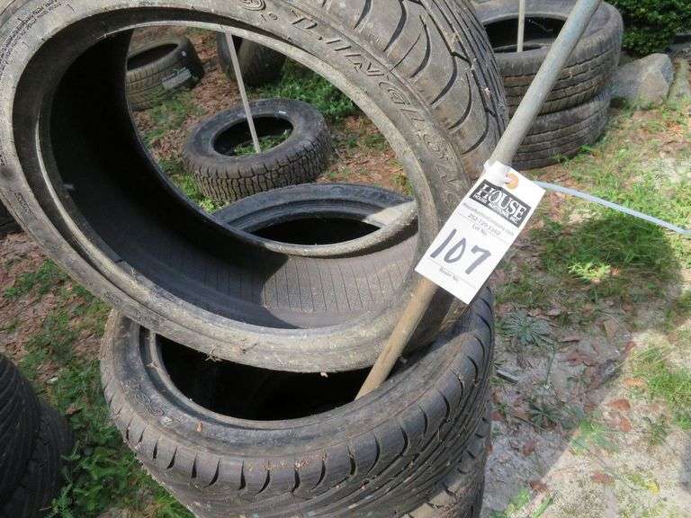 NEW Set of 4 Tires, LINGLONG, 245/40ZR1897W image