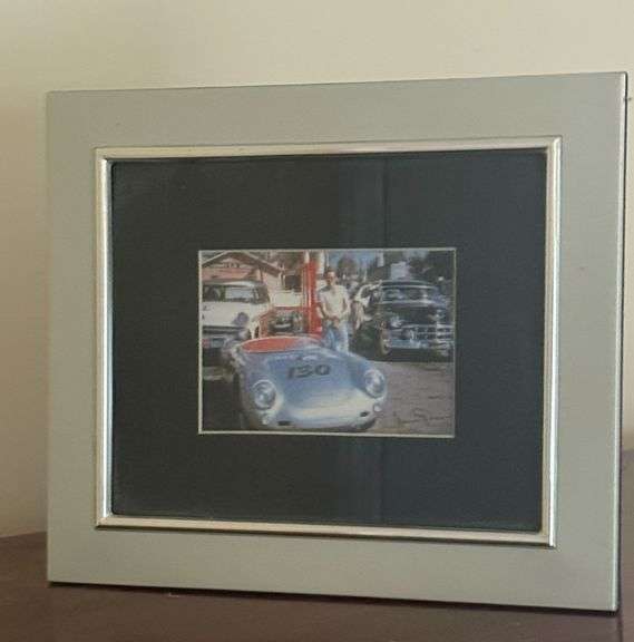 James Dean framed picture image