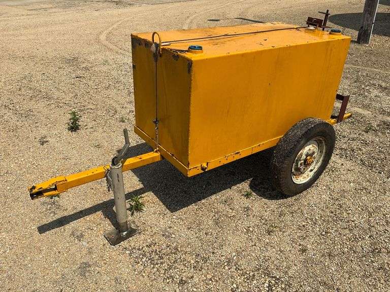 150 gal. used oil tank on trailer image