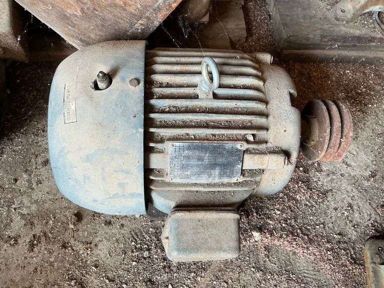Allis- Chalmers 7 1/2 hp electric motor image