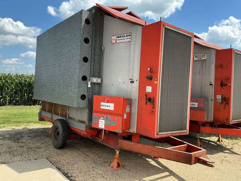 Behlen 700 Grain Dryer, propane, continuous flow, portable image