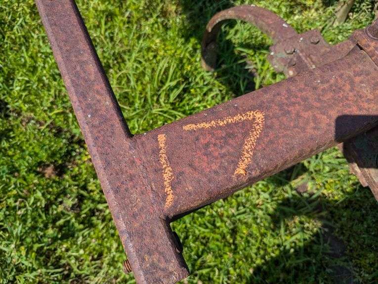 7 Shank Orchard Plow with Gauge Wheels