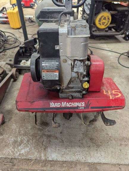 Yard Machines Tiller
