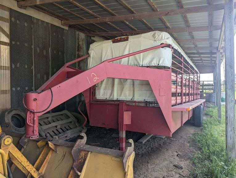 Heavy Duty Cattle Trailer