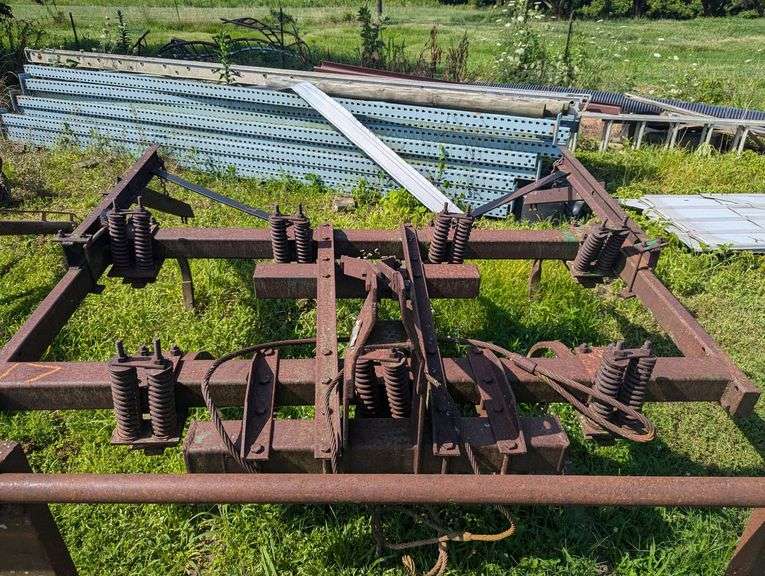 7 Shank Orchard Plow with Gauge Wheels