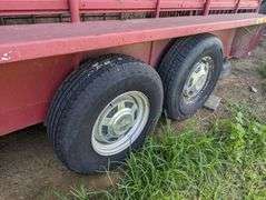 Heavy Duty Cattle Trailer