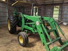 John Deere 3020 Tractor with a Front-End Loader