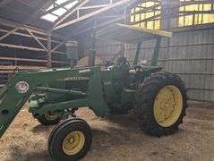 John Deere 3020 Tractor with a Front-End Loader