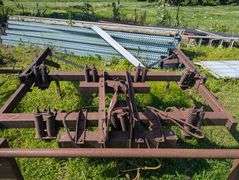 7 Shank Orchard Plow with Gauge Wheels