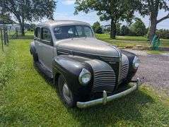 1940 Plymouth P10 Deluxe Sedan