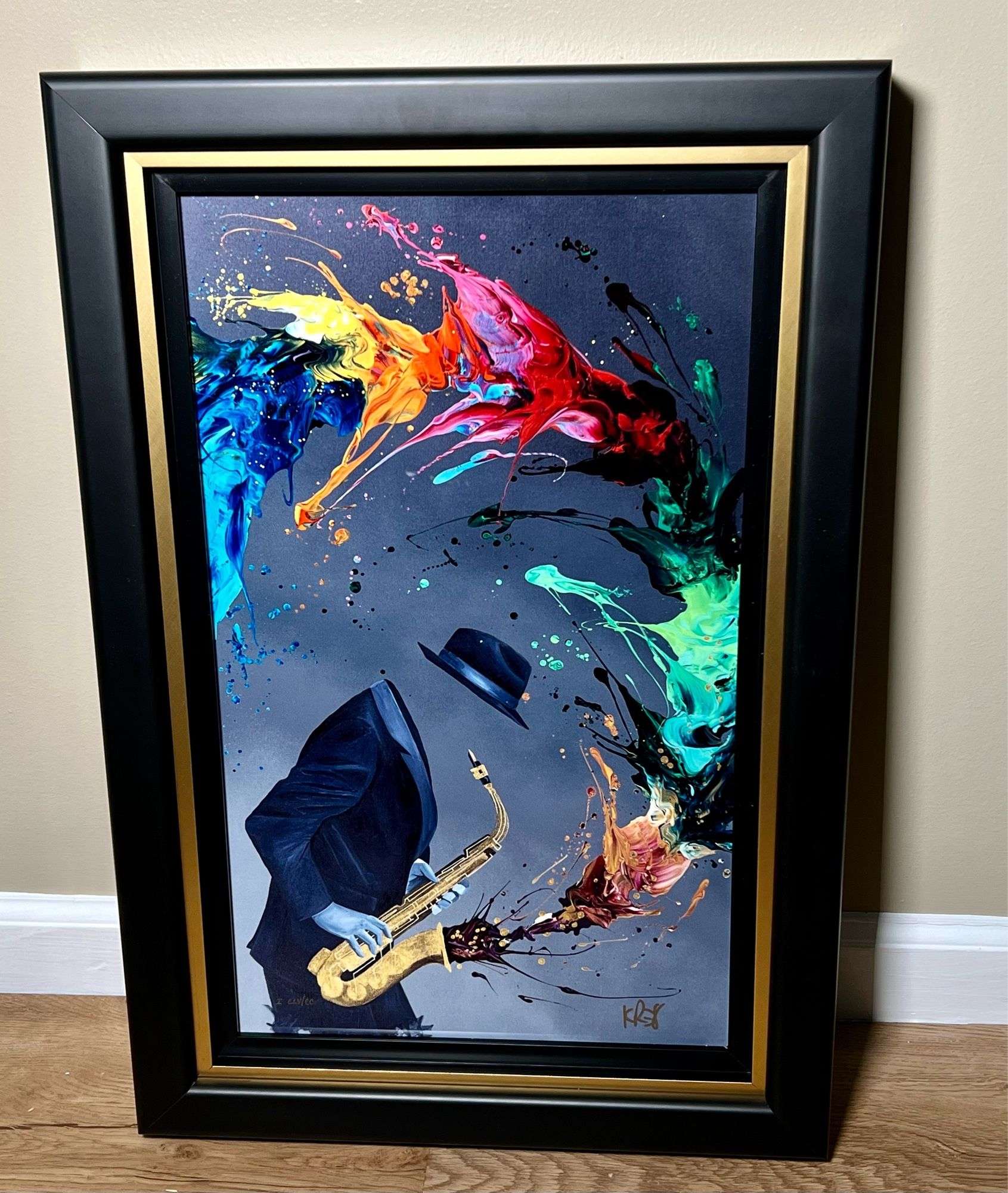 Framed, Signed and Numbered 