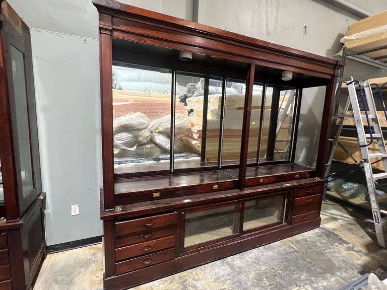 Antique Jewelry Display Case Pearce & Associates