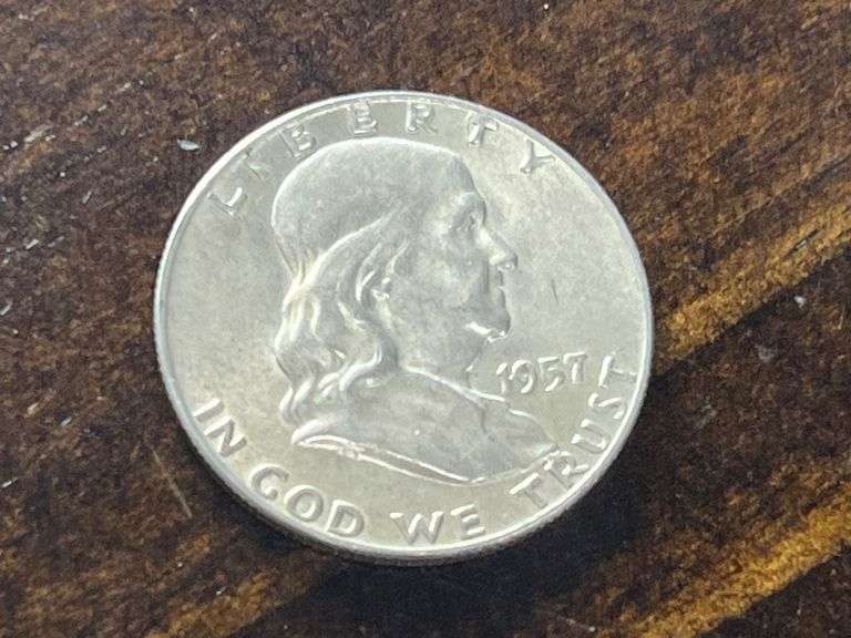 1957 Franklin Half Dollar