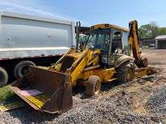 JCB 214 Enclosed Cab Backhoe