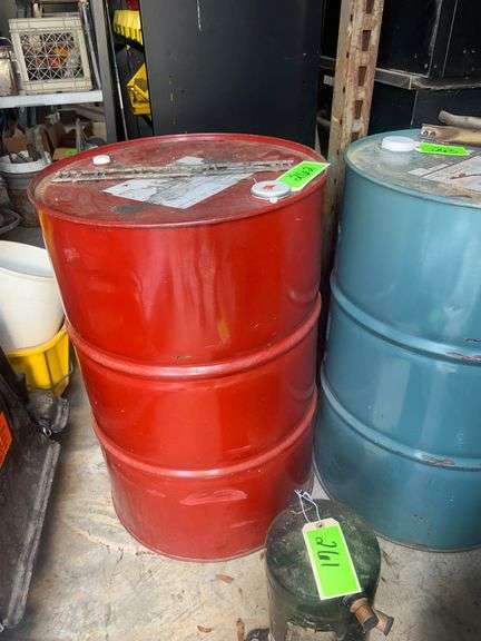 55 Gallon Drum of Mobil Nuto H 46 Hydraulic Oil image