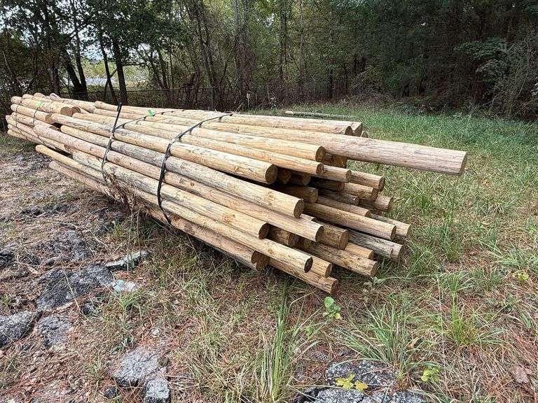 Untreated Wood Posts image