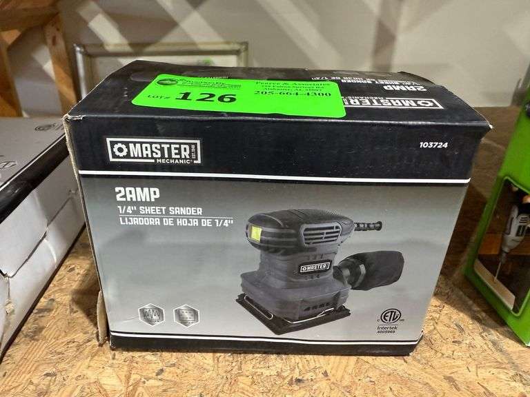 New Master Mechanic 1/4in Sheet Sander image