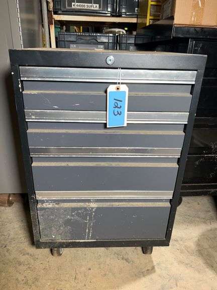 Lot - Rolling Tool Chest with Contents image