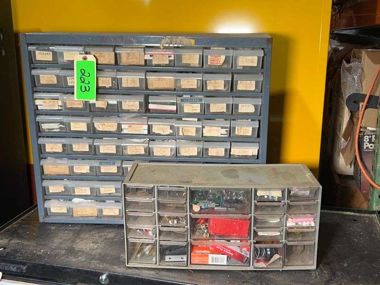 Lot - Hardware Storage Cabinets with Contents image