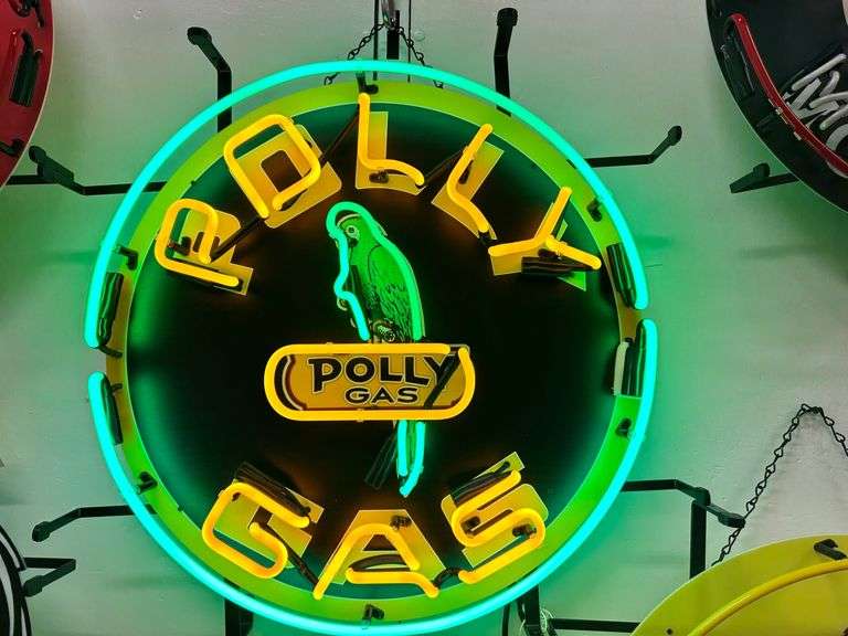 NEON "Poly" sign, 24" image