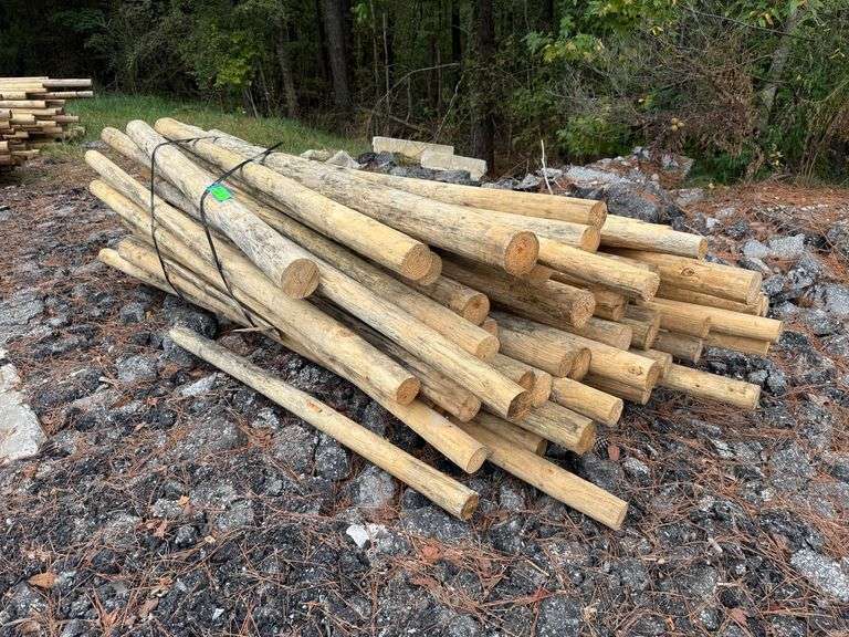 Untreated Wood Posts image