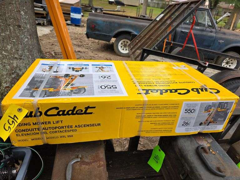 New Cub Cadet Riding Mower Lift image