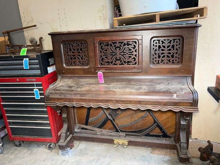 Beautiful Vintage Everett Upright Piano image