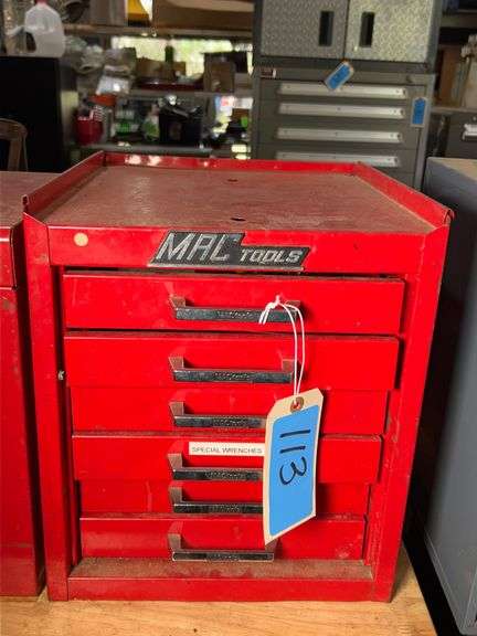 Lot - Mac Tools Tool Chest with Tools & Accessories image