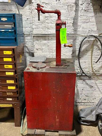 VINTAGE Tokheim Oil Tank & Pump Gemco-246 S#156930 image