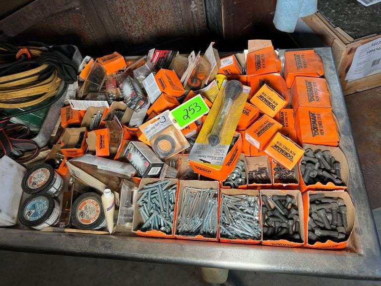 Lot - Assorted Auto Parts and Hardware image