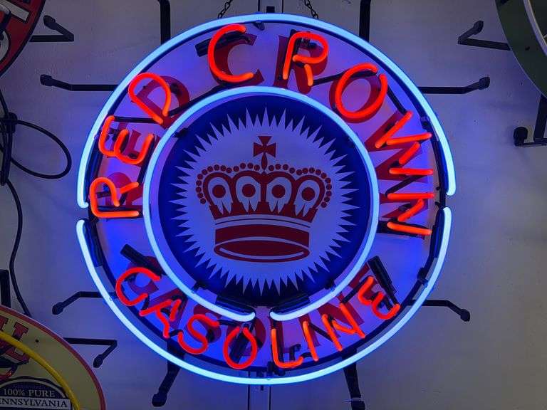 NEON "Red Crown" sign, 24" image