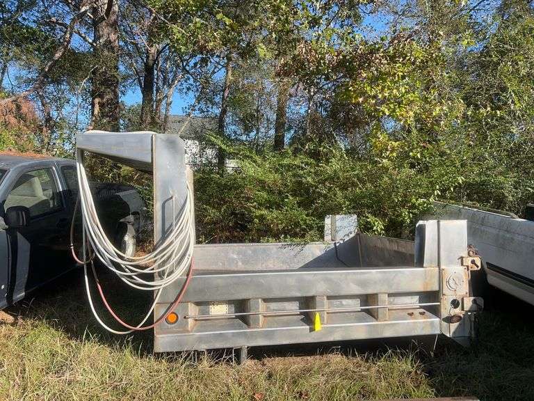 Stainless Steel Dump Truck Bed image