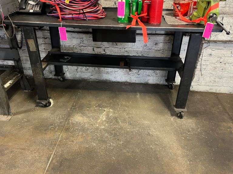 Metal Work Table - NO Contents image