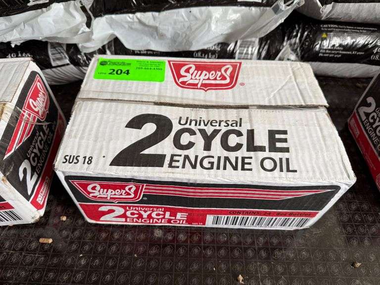 2-Cycle Engine Oil, 24-8oz Bottles image