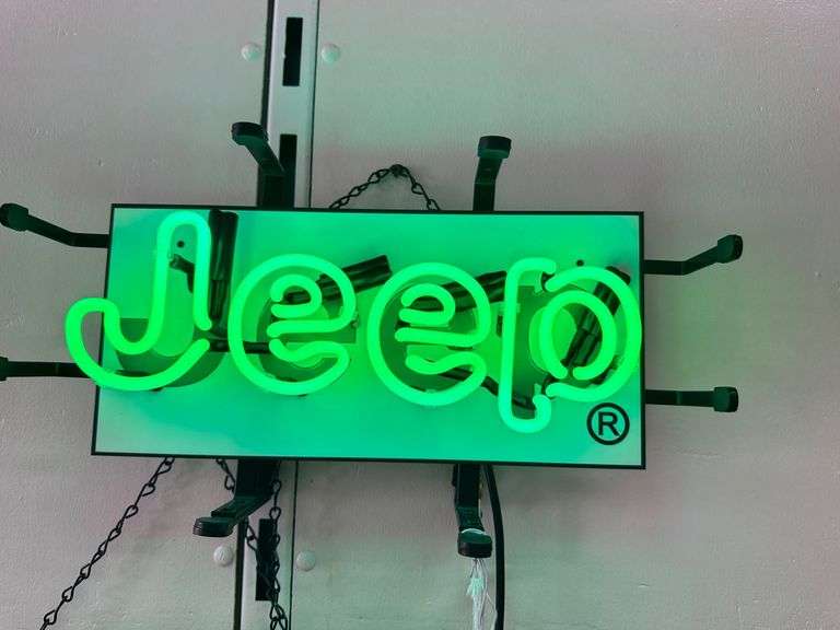 NEON "Jeep" sign image