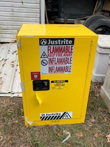 Justrite Sure-Grip EX Flammable Liquid Storage Cabinet image