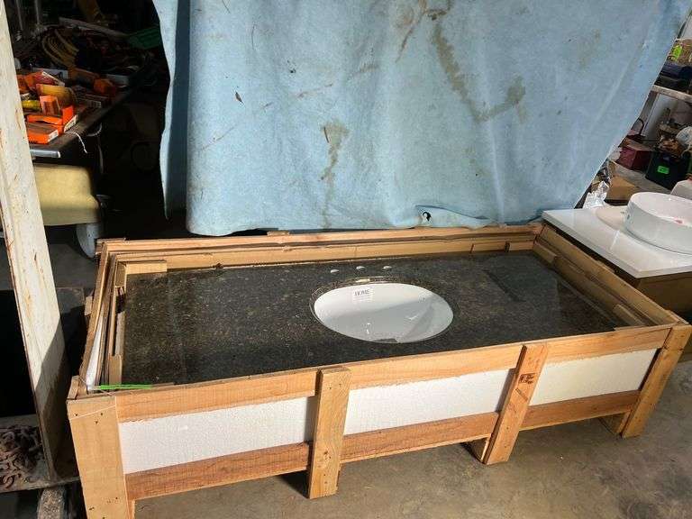 Home Decorators Collection Granite Vanity Top with Bowl image