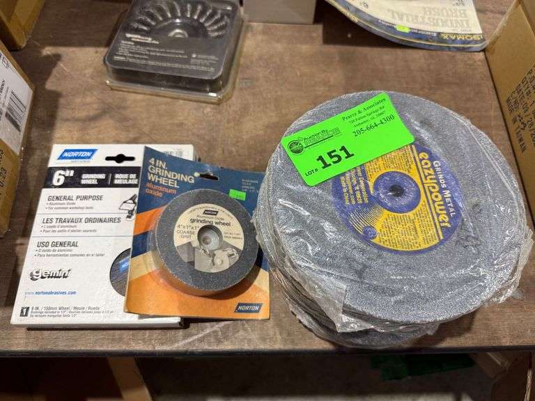 Eazypower and Norton Bench Grinders and Wheels image