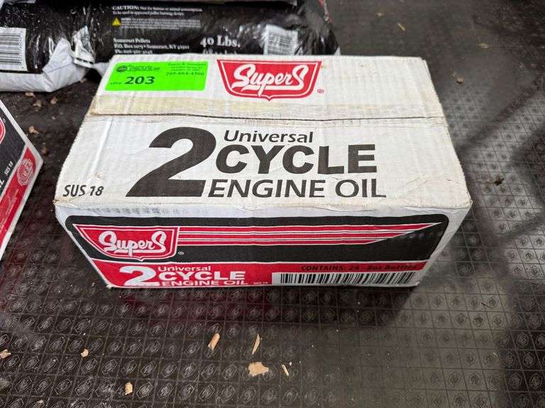 2-Cycle Engine Oil, 24-8oz Bottles image