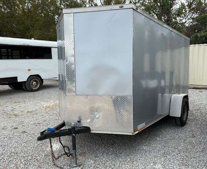 2019 Diamond Cargo 6x12 Single Axle Enclosed Trailer image