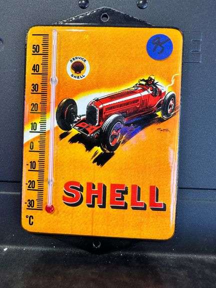 5"X7" Steel/Porcelain Thermometer - Shell image